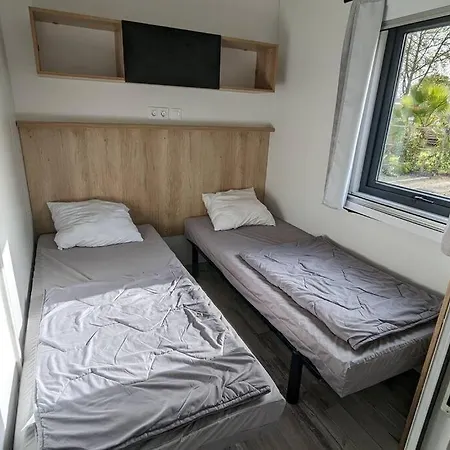 Mobil-home Biscarosse אתר קמפינג